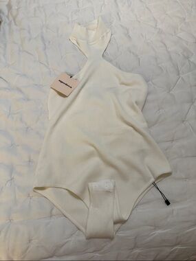 Superdown NWT Halter Bodysuit